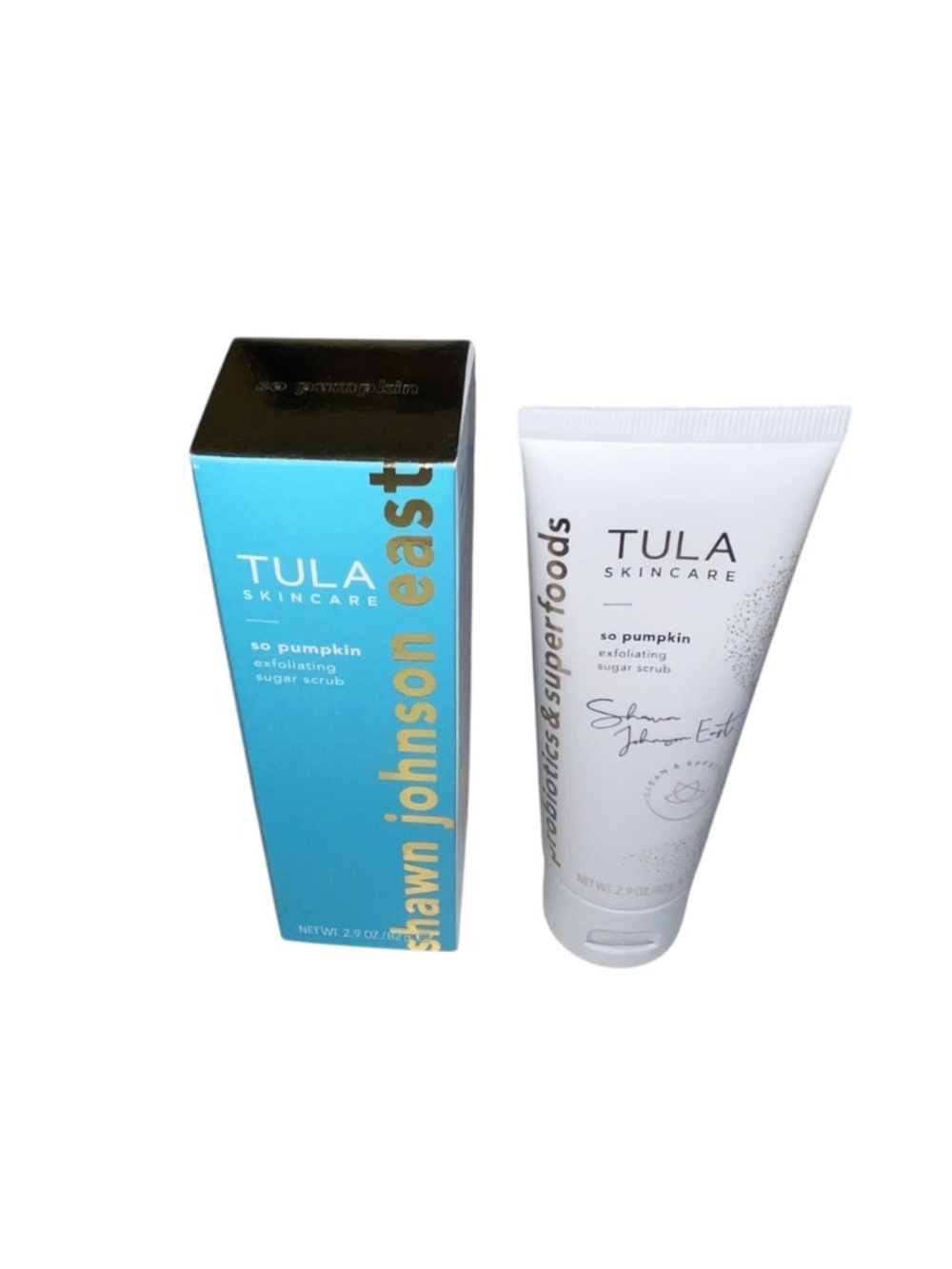 TULA Skincare So Pumpkin Exfoliating Sugar Scrub 2.9 Oz/ 82g Shawn Johnson NEW